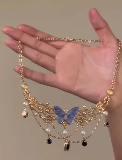 Exotic Butterfly Necklace