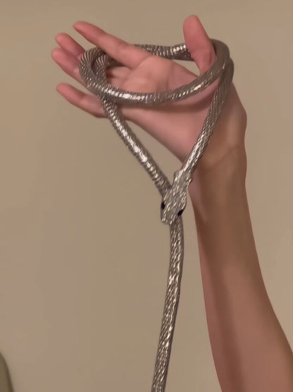 Serpentine Knot Choker